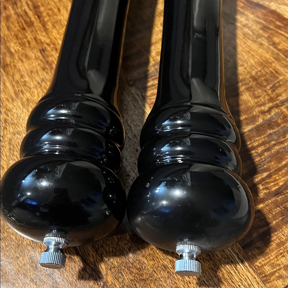 Elegant Black Salt Pepper Mill Set - Picture 11 of 16